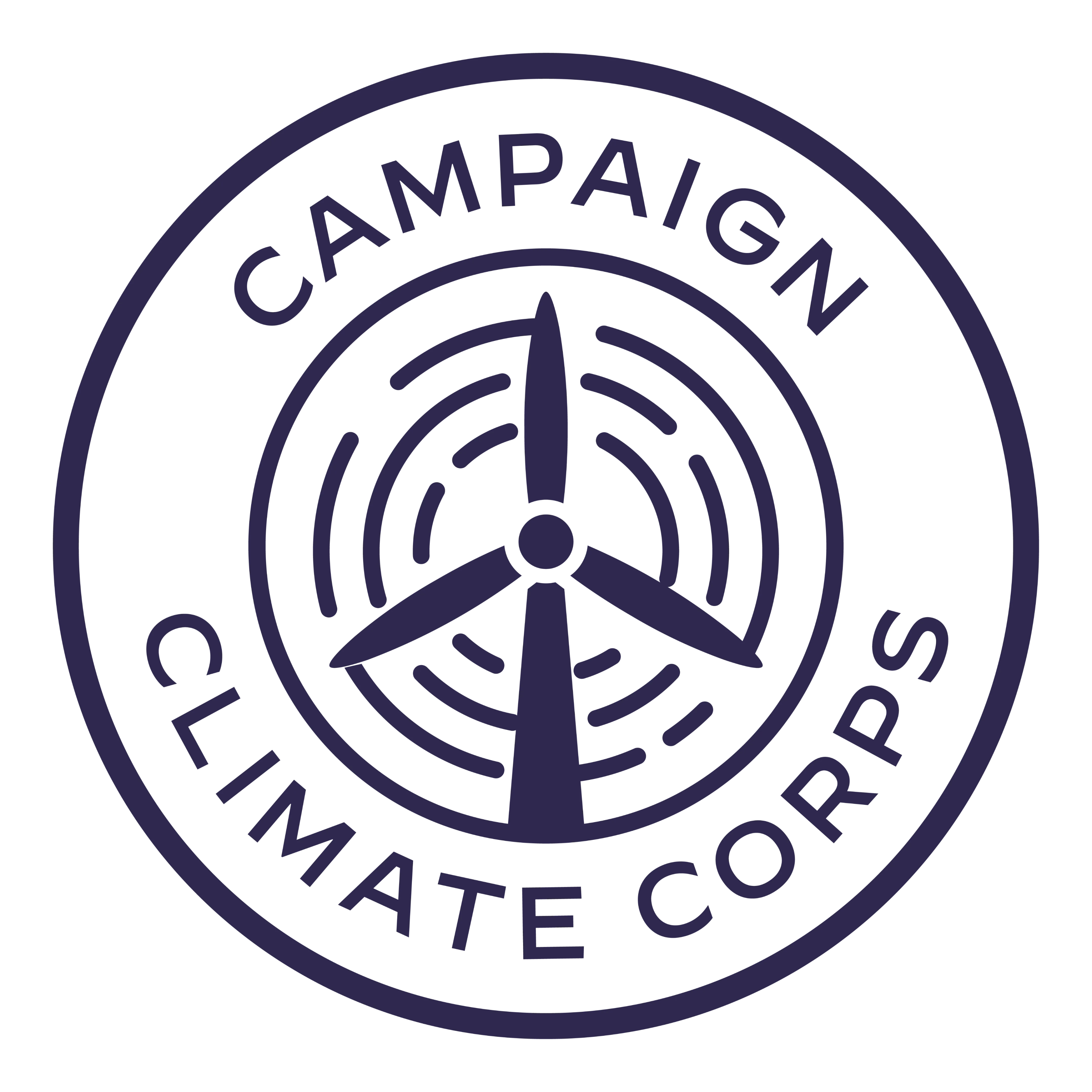 Climate Campaign Corps design sample