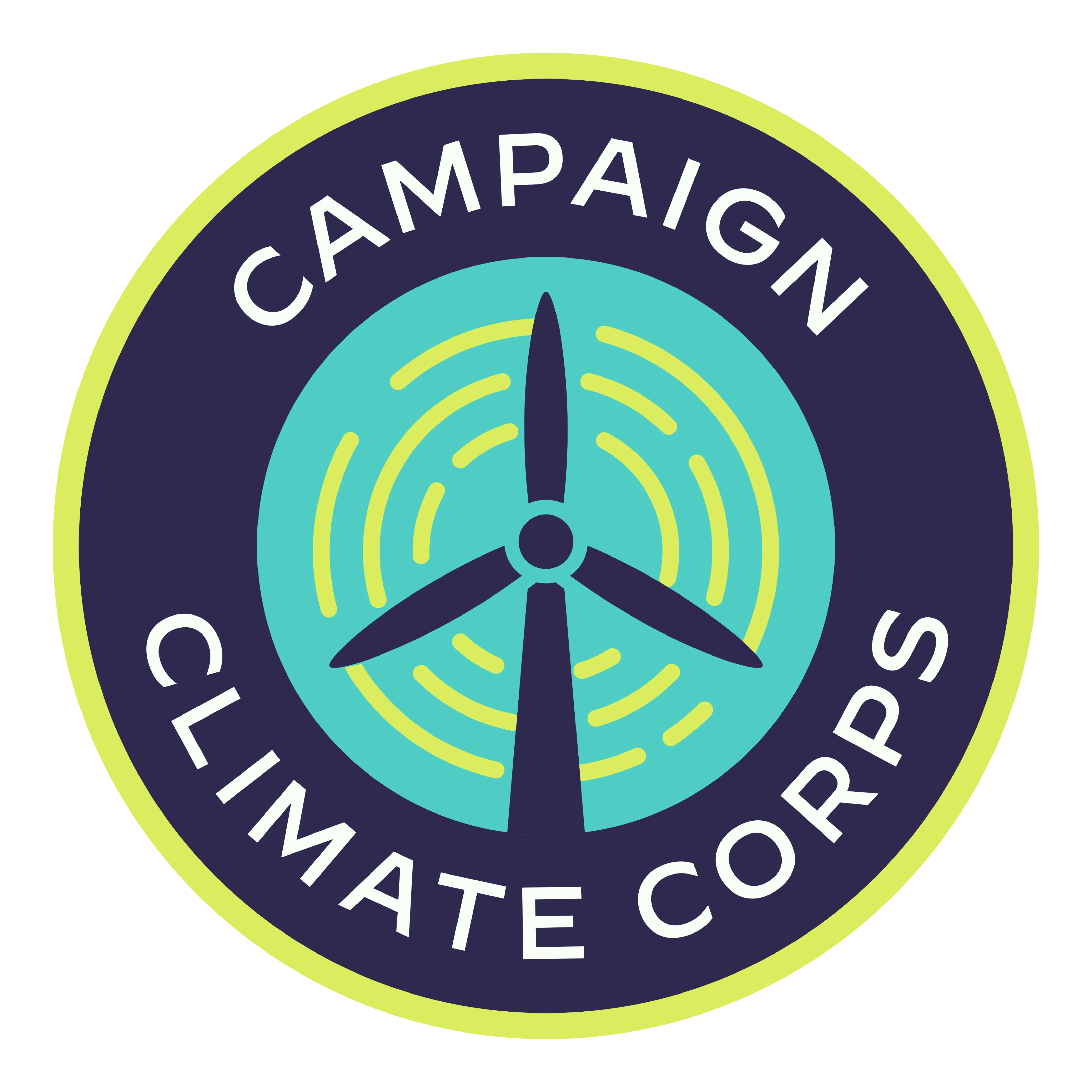 Climate Campaign Corps design sample