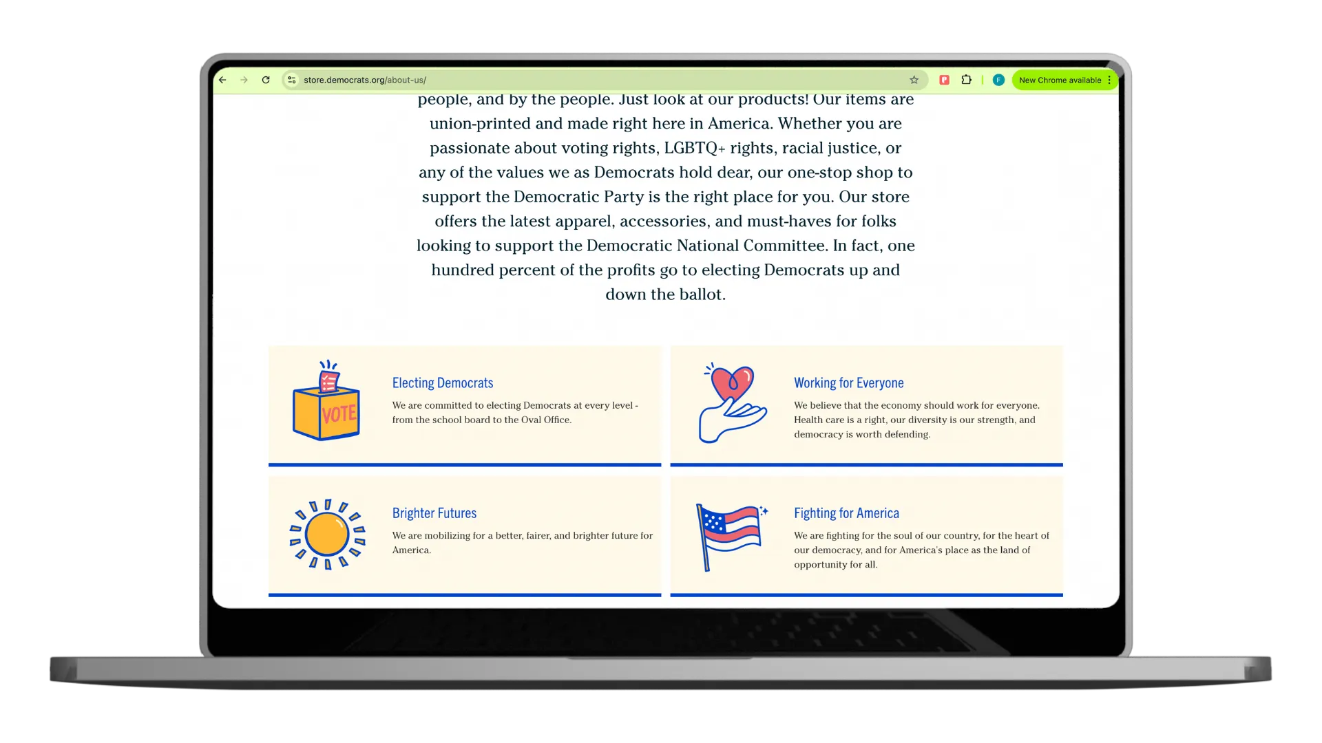 Presidential Campaign design sample